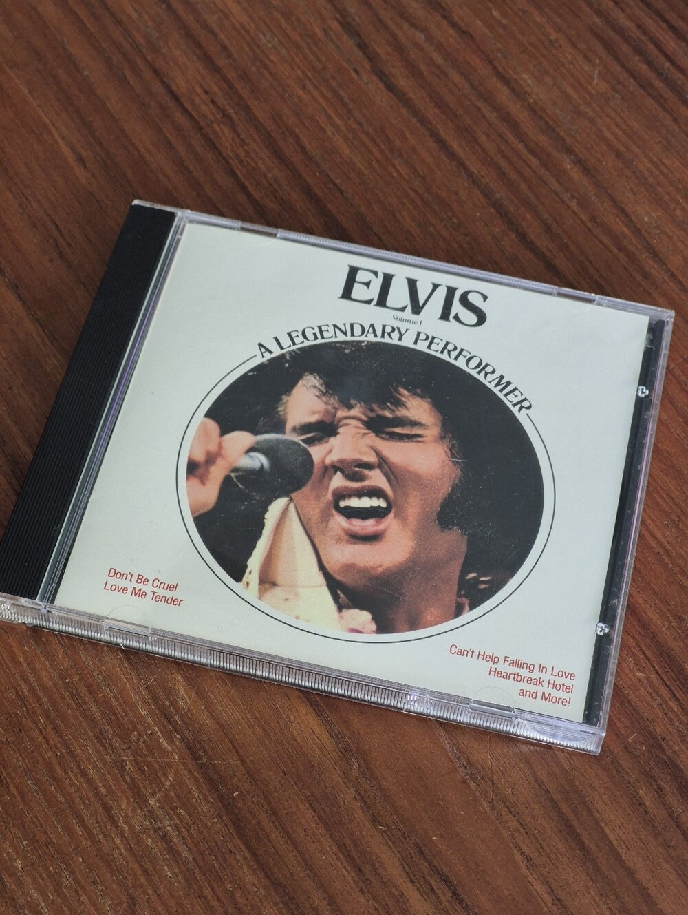Elvis A Legendary Performer CD